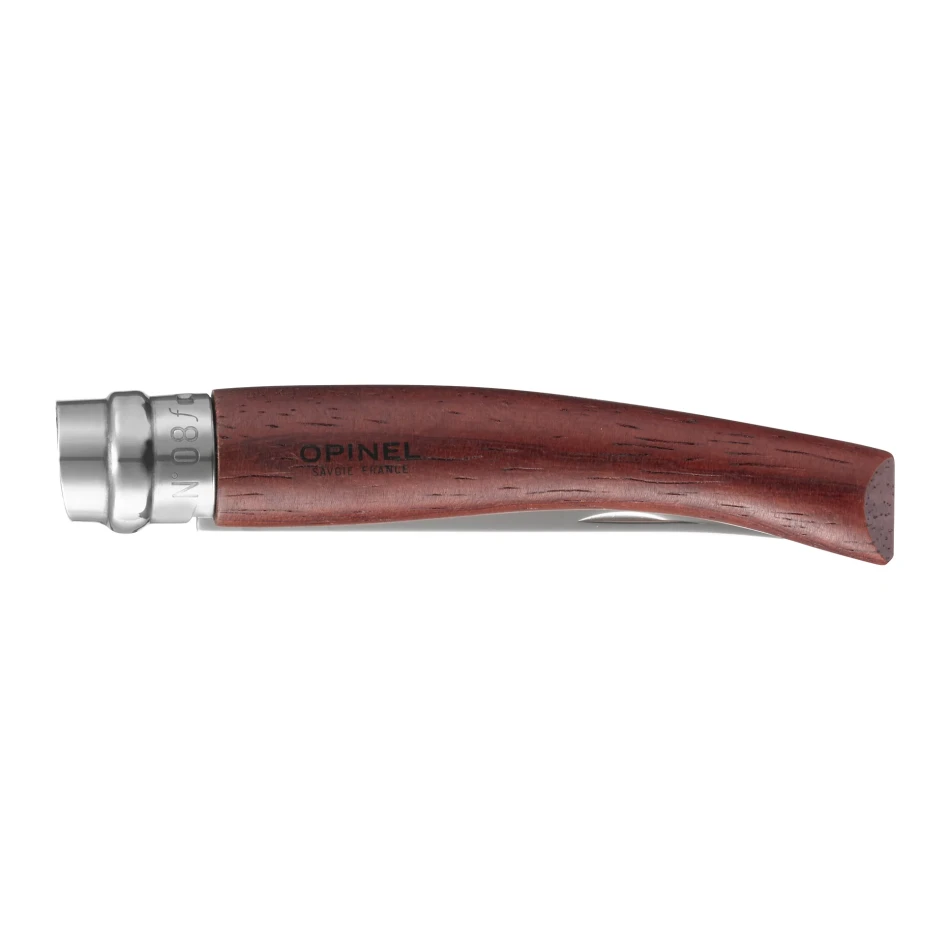 Opinel Slim Luxury Padouk Mirror Blade No. 08