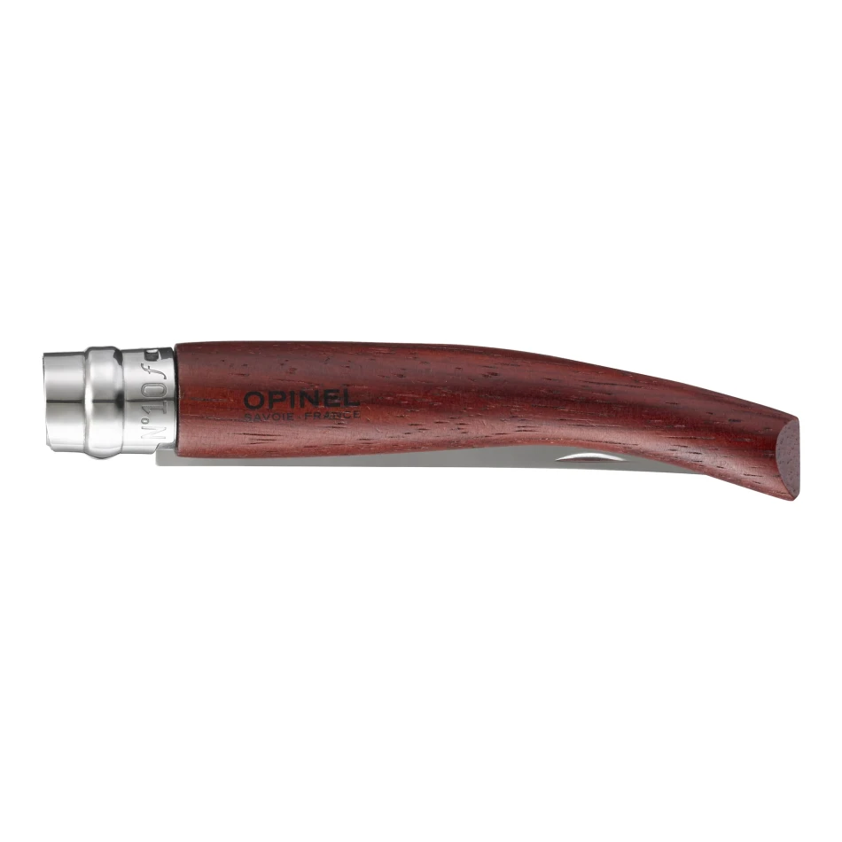 Opinel Slim Luxury Padouk Mirror Blade No. 10