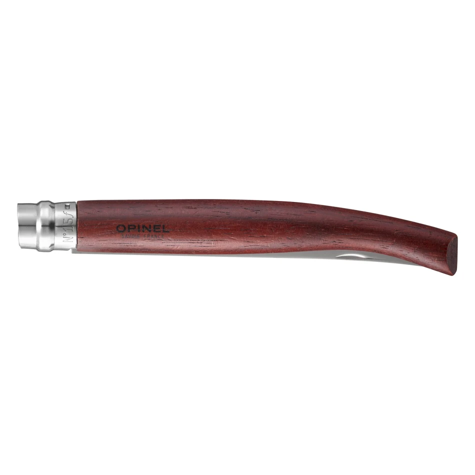 Opinel Slim Luxury Padouk Mirror Blade No. 15