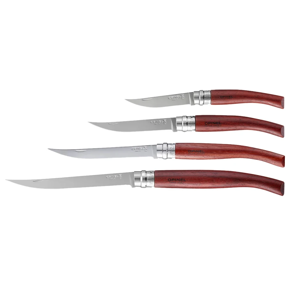 Opinel Slim Luxury Padouk Mirror Blade