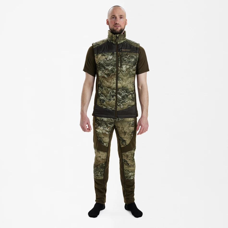 Excape Quilted Waistcoat, kolor: 93 - REALTREE EXCAPE