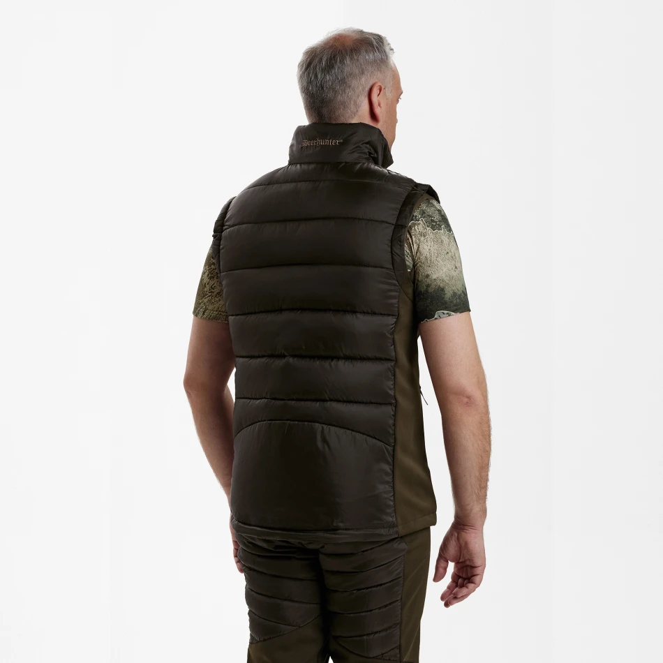 Excape Quilted Waistcoat, kolor: 376 - Art Green