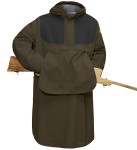 Lappland Eco Shell Poncho, kolor: 633-030 Dark Olive-Dark Grey