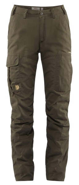 Karla Pro Winter Trousers W Regular, kolor: 633 - Dark Olive