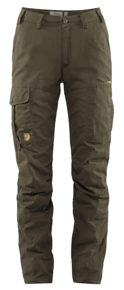 Karla Pro Winter Trousers W Regular, kolor: 633 - Dark Olive