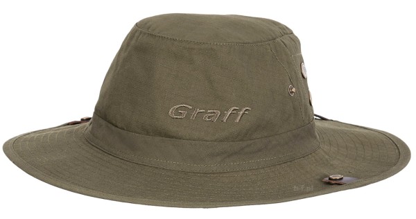 kapelusz wędkarski Graff model 105-OL, kolor: oliwka
