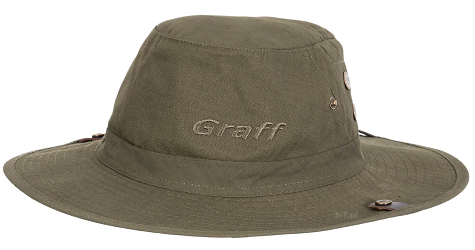 kapelusz wędkarski Graff model 105-OL, kolor: oliwka
