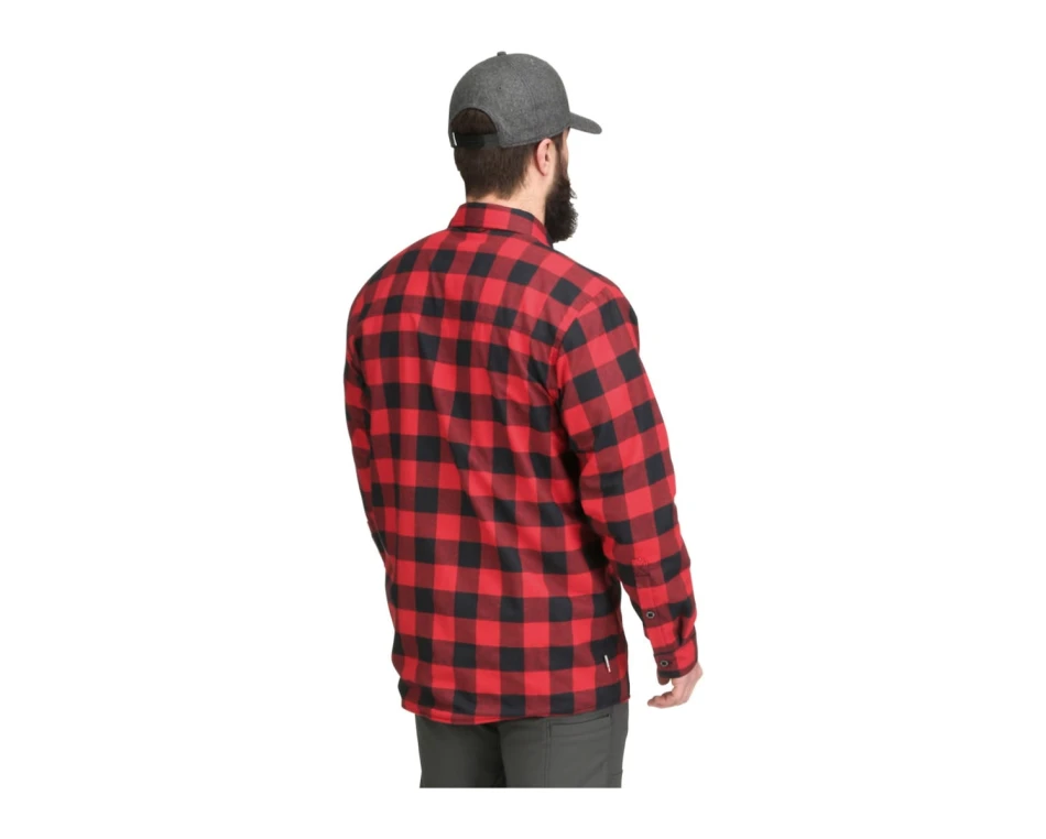 Coldweather LS Shirt, kolor: 615 - Red Buffalo Plaid - zdjęcia poglądowe
