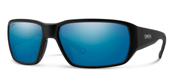 Hookset Matte Black ChromaPop Polarized Glass Blue Mirror