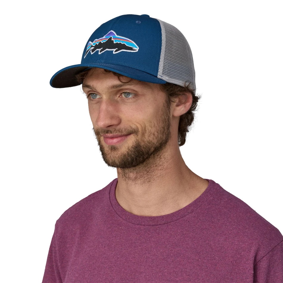 Fitz Roy Trout Trucker Hat, kolor: LMBE - Lagom Blue