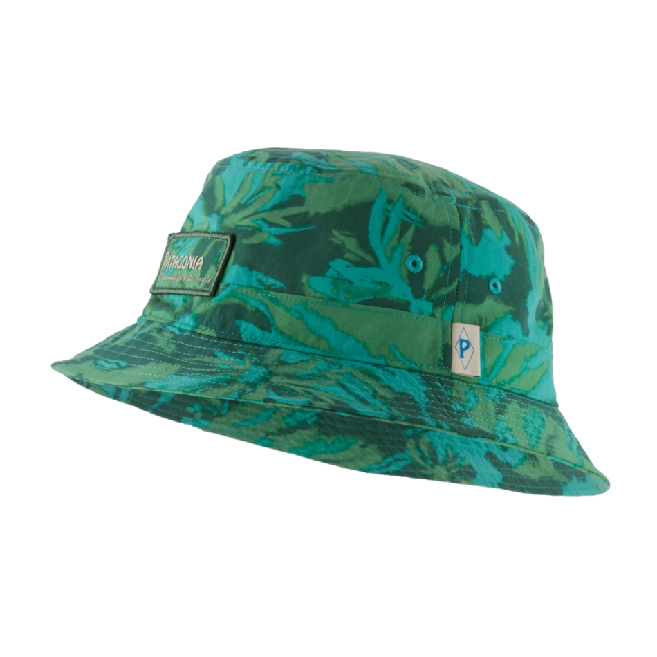Wavefarer Bucket Hat, kolor: WPCC - Cliffs and Waves Conifer Green