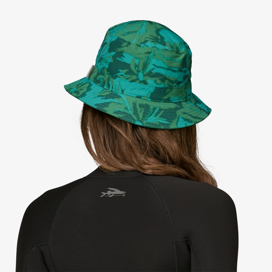 Wavefarer Bucket Hat, kolor: WPCC - Cliffs and Waves Conifer Green