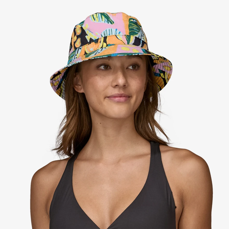 Wavefarer Bucket Hat, kolor: ISDM - Island Seeds: Milkweed Mauve - 2