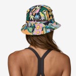 Wavefarer Bucket Hat, kolor: ISDM - Island Seeds: Milkweed Mauve - 3