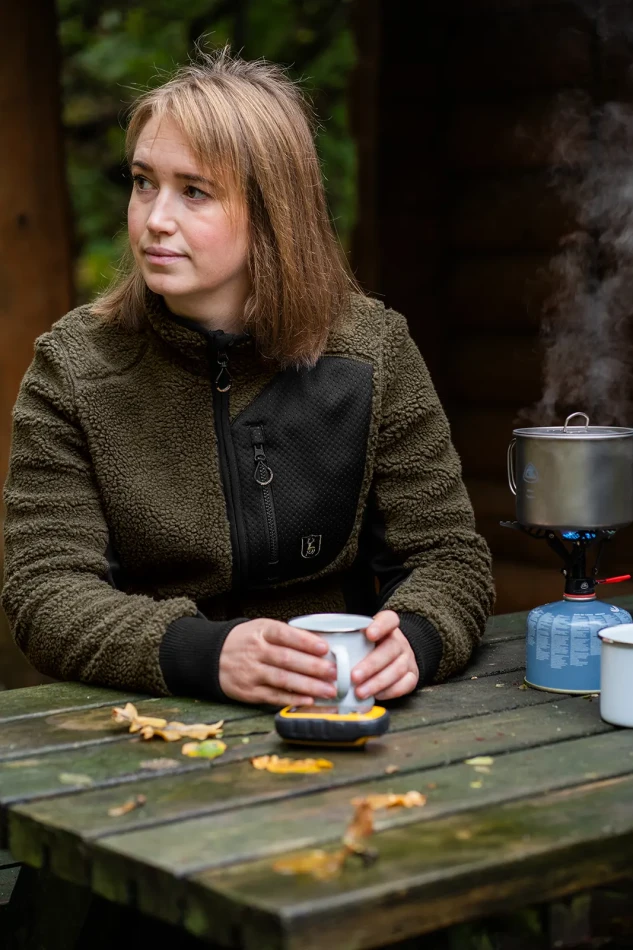 Deerhunter Lady Roja Fiber Pile Jacket, kolor: 353 - Adventure Green