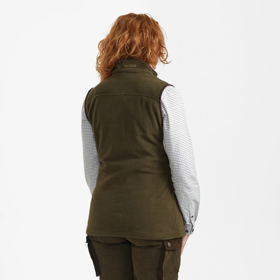 Lady Eagle Fleece Waistcoat, kolor: 379 - Tarmac Green