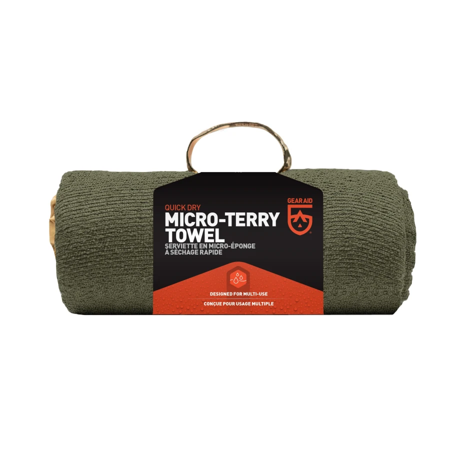 Gear Aid Micro Terry, kolor: OD Green