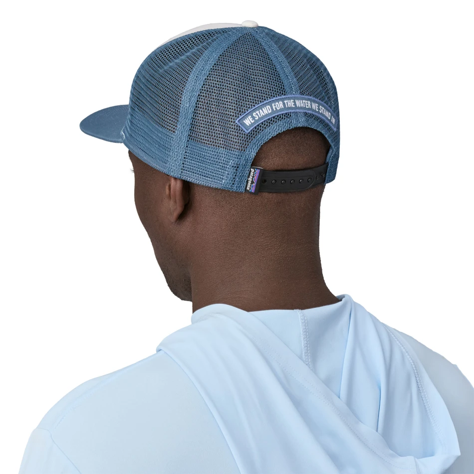 Stand Up Trout Trucker Hat, kolor: White