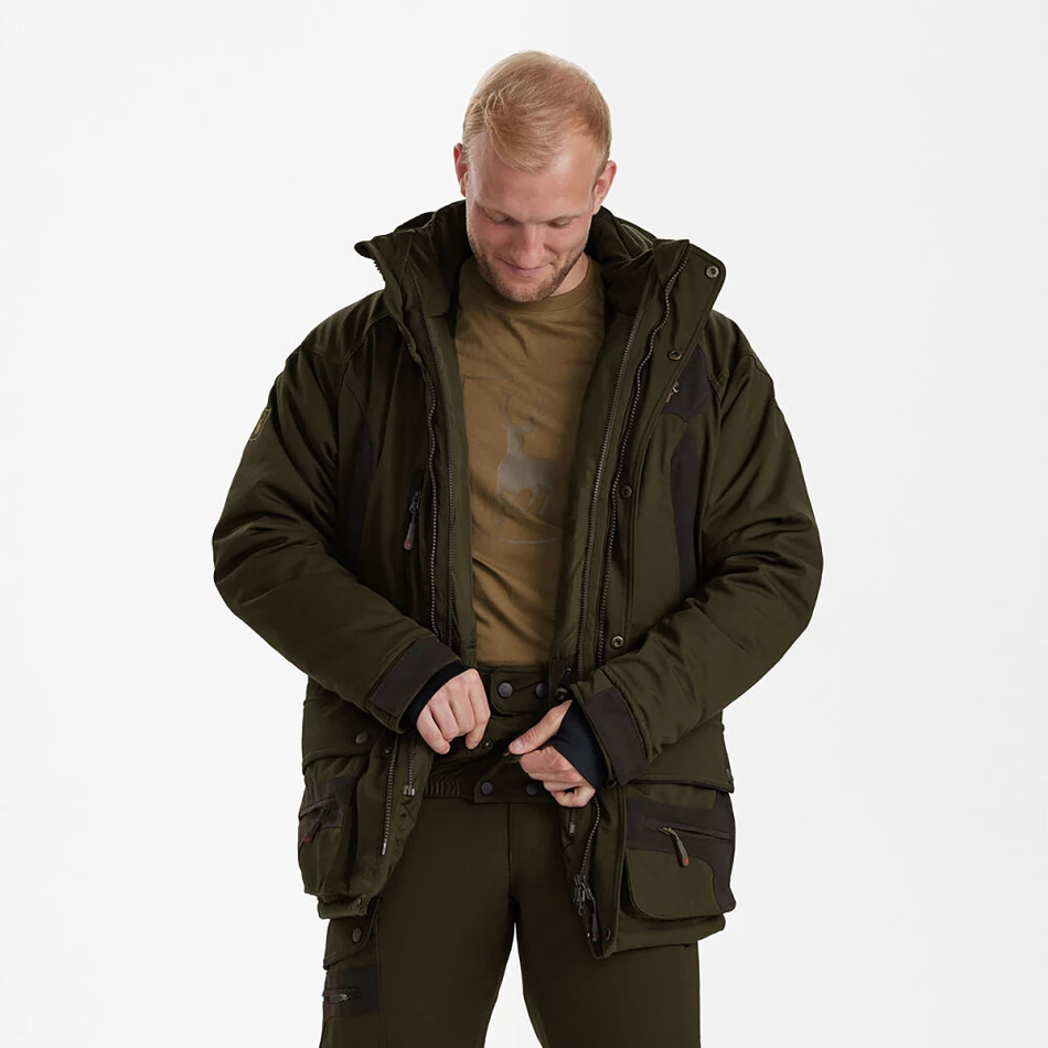 Muflon Jacket Long, kolor: 376 - Art Green