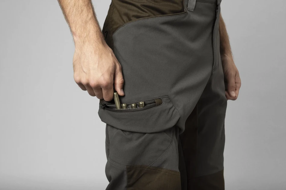 Harkila Ragnar Trousers, kolor: Grey/Willow Green