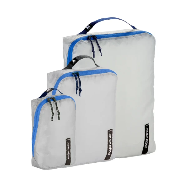Eagle Creek Isolate Pack It Cube Set XS/S/M, kolor: Aizome Blue