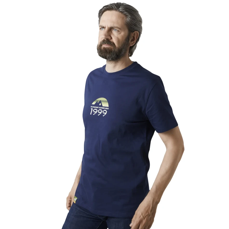 Organic Tee 1999 Navi, kolor: granatowy