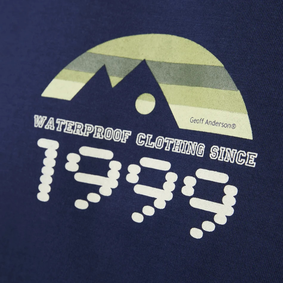Organic Tee 1999 Navi, kolor: granatowy