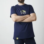 Organic Tee 1999 Navi, kolor: granatowy