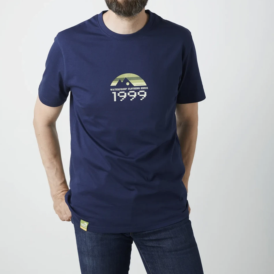 Organic Tee 1999 Navi, kolor: granatowy
