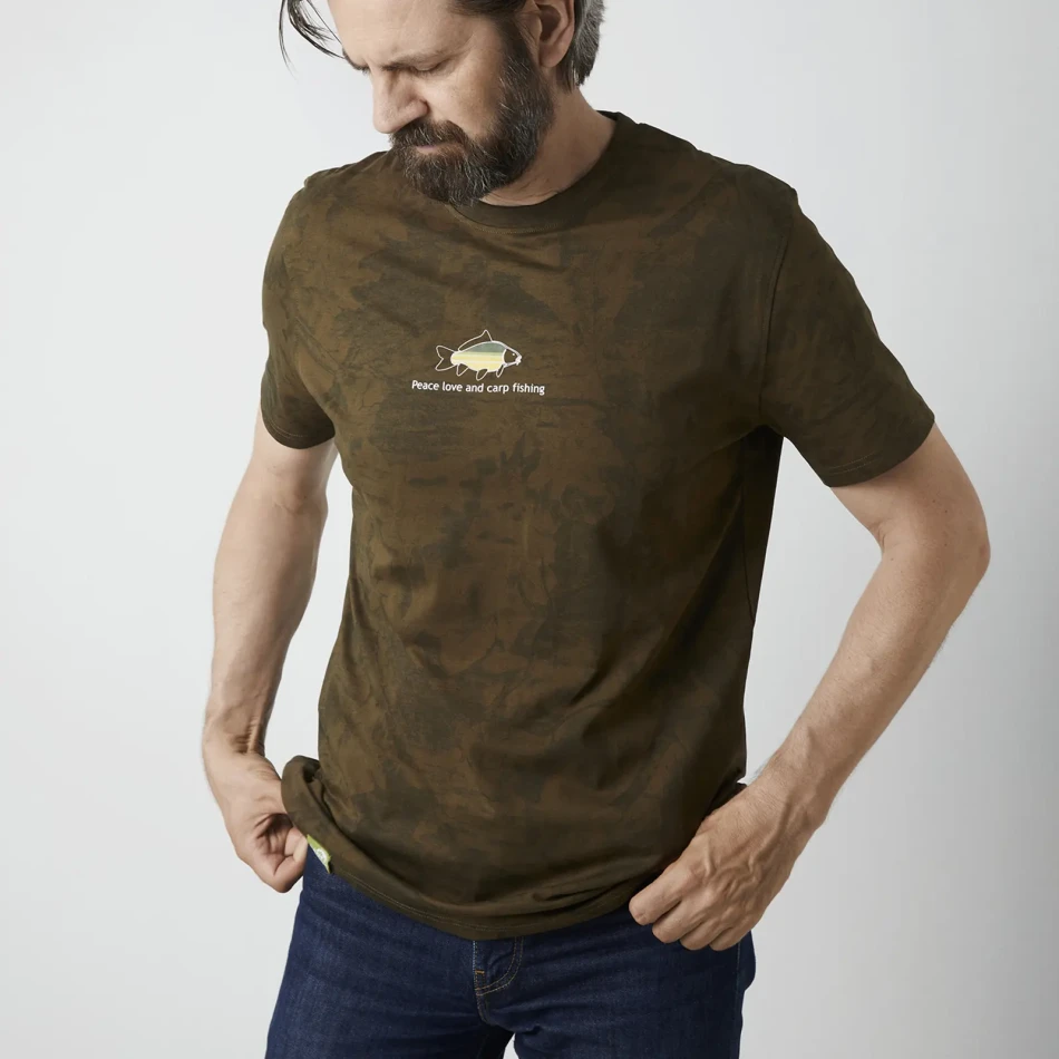 Organic Tee Peace Carp Leaf, kolor: Leaf