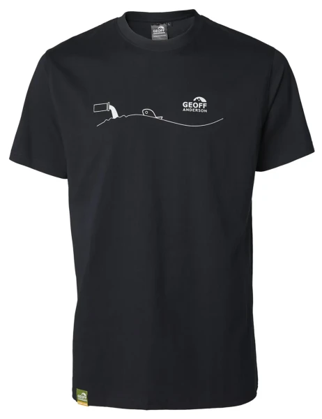 Organic Tee Pollution, kolor: Black - czarny