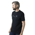 Organic Tee Pollution, kolor: Black - czarny