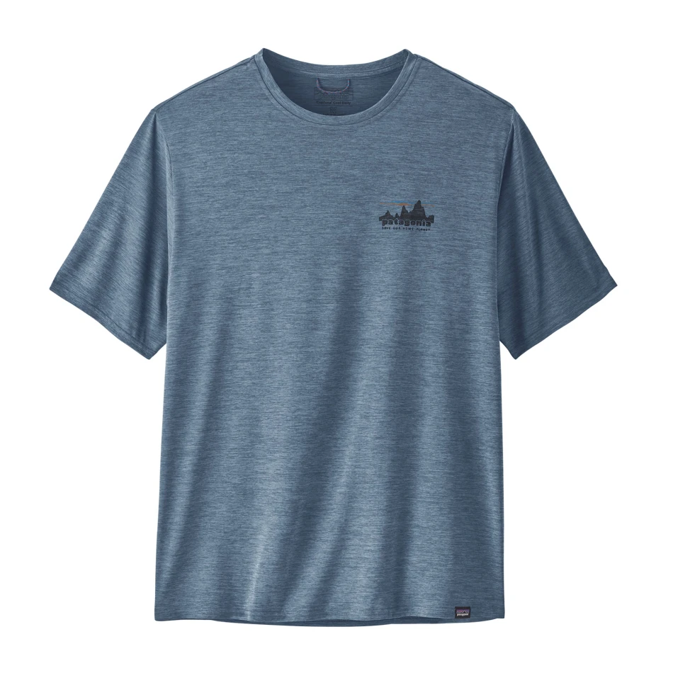Cap Cool Daily Graphic Shirt, kolor: SKUX - '73 Skyline: Utility Blue X-Dye