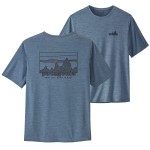 Cap Cool Daily Graphic Shirt, kolor: SKUX - '73 Skyline: Utility Blue X-Dye