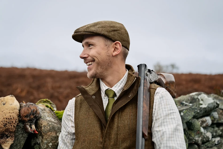 Harkila Kenmore Waistcoat, kolor: Terragon Brown