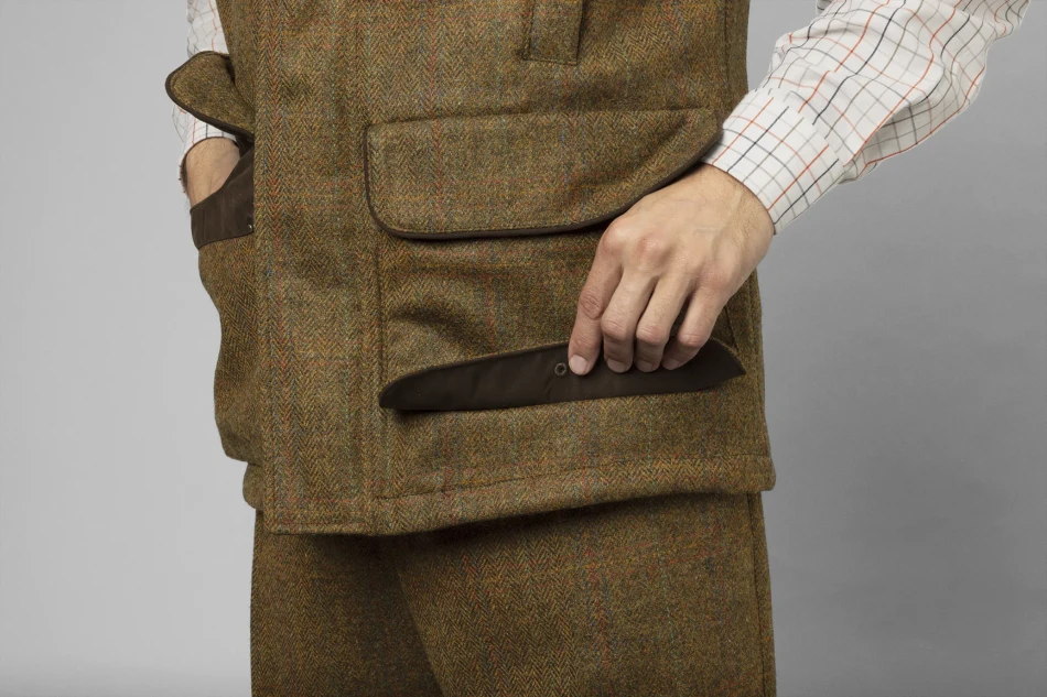 Harkila Kenmore Waistcoat, kolor: Terragon Brown