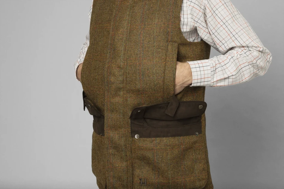 Harkila Kenmore Waistcoat, kolor: Terragon Brown