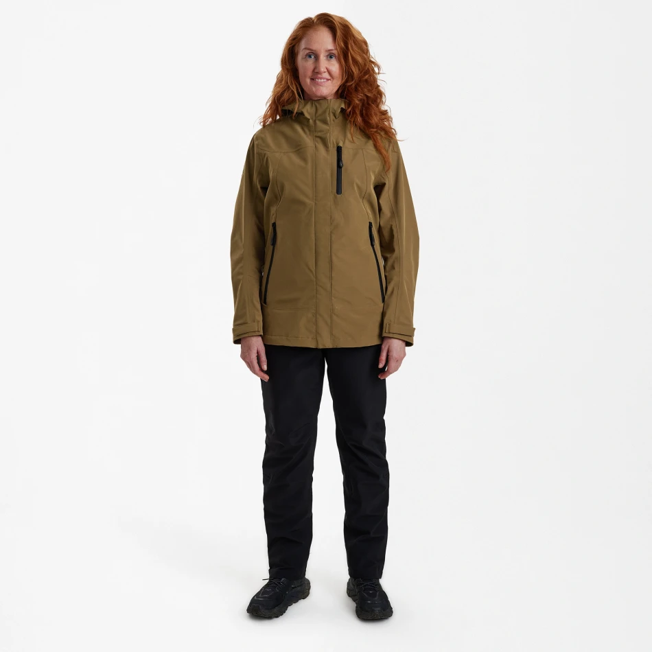 Sarek Shell Jacket w. hood, kolor: 347 - Butternut