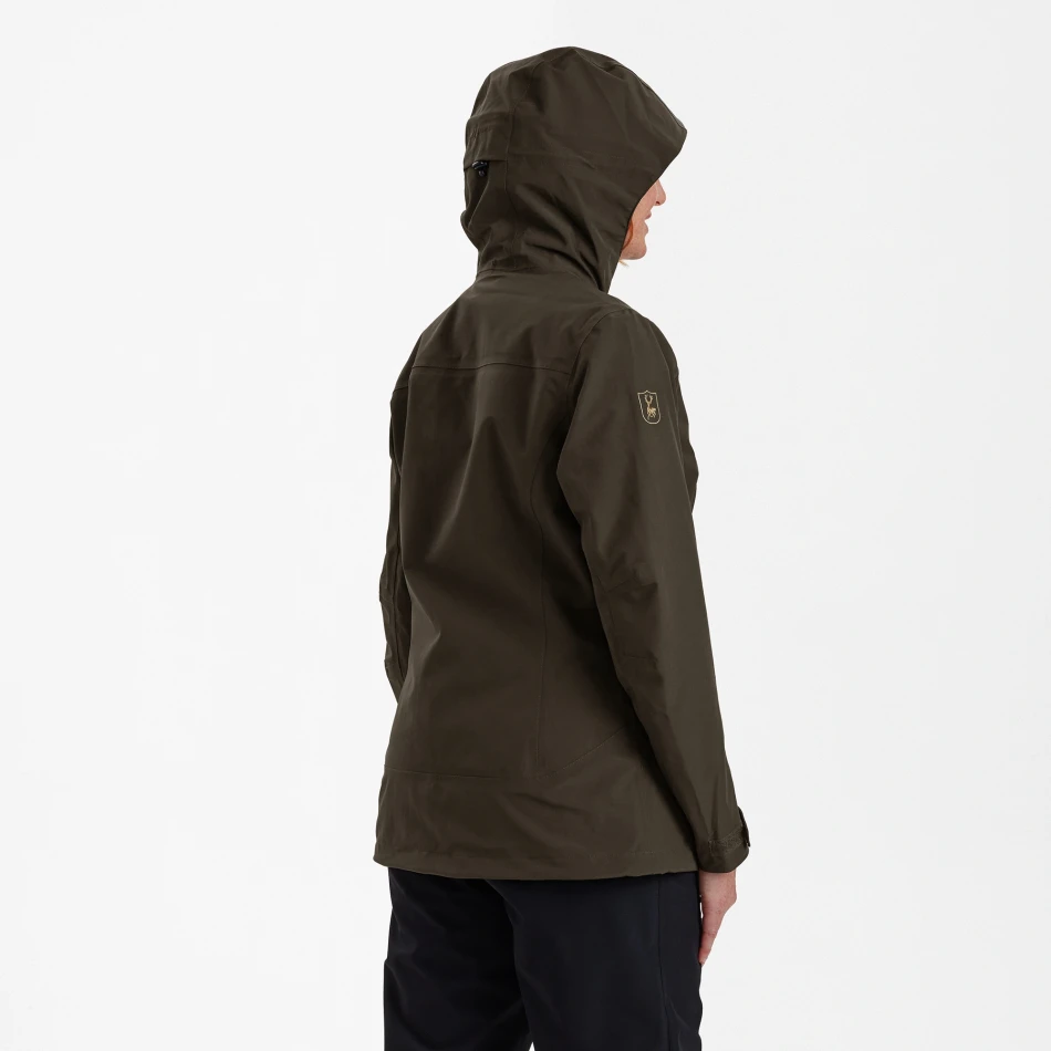 Sarek Shell Jacket w. hood, kolor: 381 - Fallen Leaf