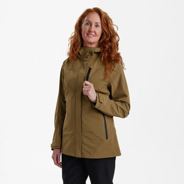 Sarek Shell Jacket w. hood, kolor: 347 - Butternut