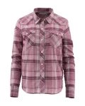 Wms Ruby River LS Shirt, kolor: 606 - Garnet Plaid