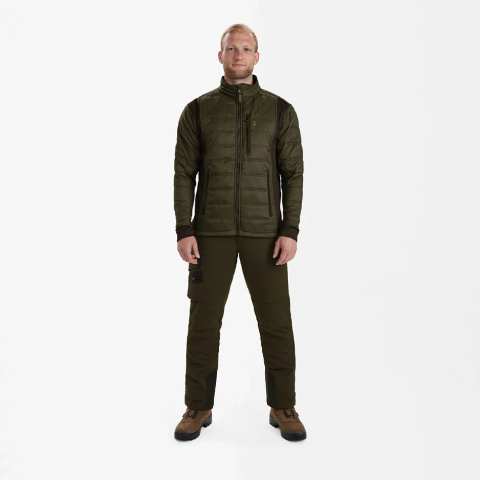 Muflon Zip-In Jacket, kolor: 376-Art Green