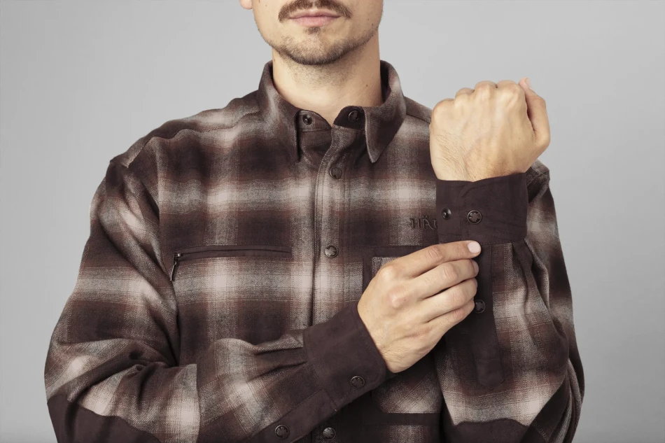 Harkila Folke Shirt Jacket, kolor: Burgundy