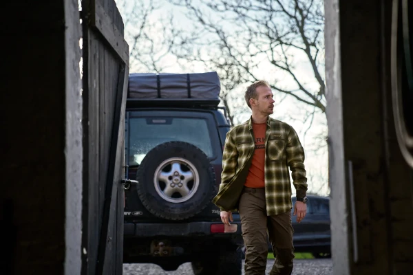 Harkila Folke Shirt Jacket, kolor: Willow Green
