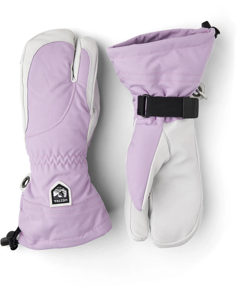 Heli Ski Female 3-finger, kolor: 940020 - Syringa / Offwhite