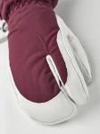 Heli Ski Female 3-finger, kolor: 590020 - Bordeaux / Offwhite