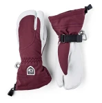 Heli Ski Female 3-finger, kolor: 590020 - Bordeaux / Offwhite
