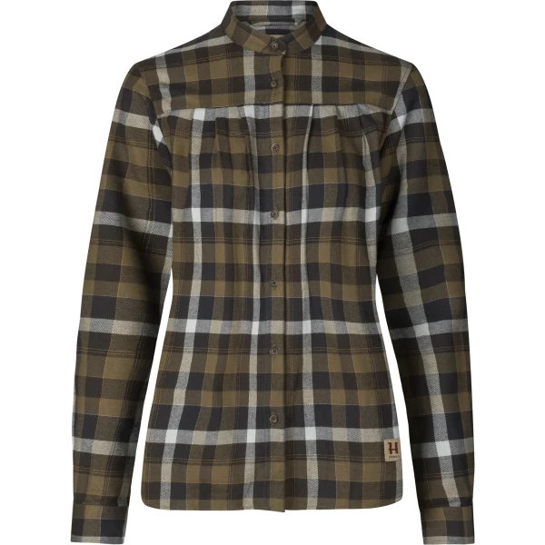 Harkila Sigrid L/S Shirt Women, kolor: Willow Green/Phantom