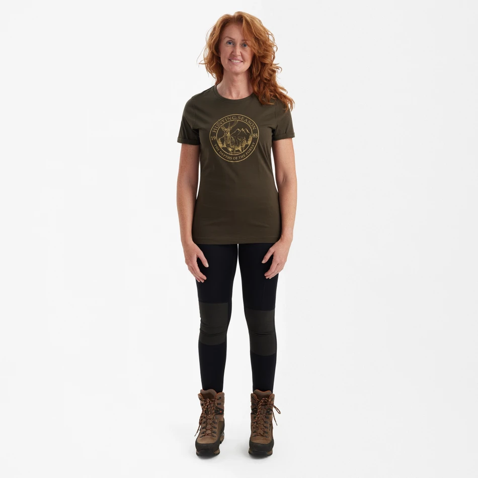Lady Ella T-shirt, kolor: 353 - Adventure Green