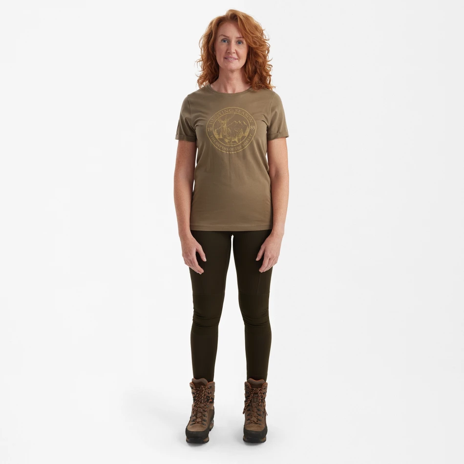 Lady Ella T-shirt, kolor: 269 - Driftwood